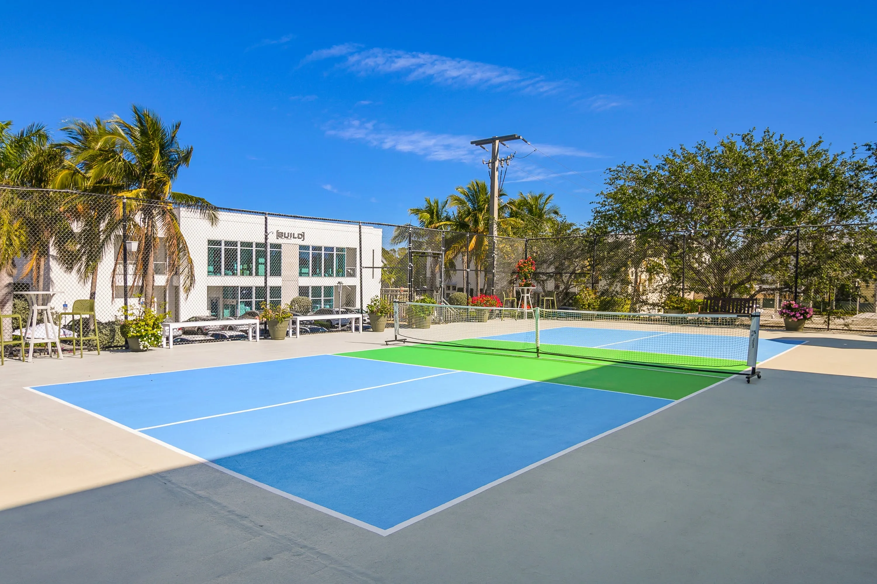 Hotel Pickleball Court